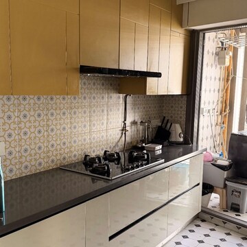 Kitchen in 3 BHK Apartment at Lodha The Park, Century Mills – for Rent