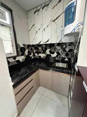 Kitchen in 1 RK Builder Floor at Sector 15 – for Rent