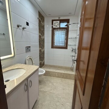 Kitchen in 3 BHK Builder Floor at South Extension I – for Sale