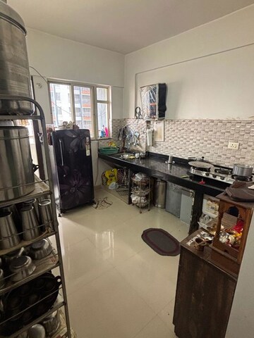 Kitchen in 1 BHK Apartment at Abhiman Blithe Icon, Wagholi – for Rent