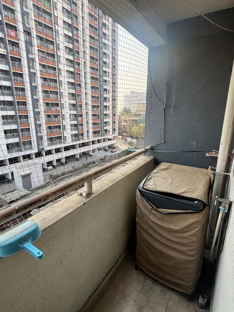 Balcony, abhiman-blithe-icon 1 Bedroom 595 Sq.Ft. Apartment In Wagholi Pune 10046345