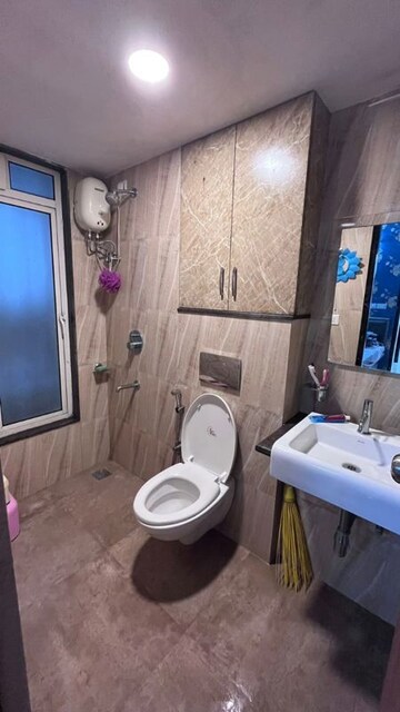 Bathroom in 3.5 BHK Apartment at Raj Tattva, Kapur Bawdi – for Rent