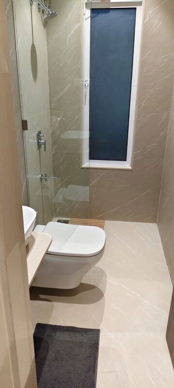 Bathroom in 3 BHK Apartment at Deep Shikhar CHS, Malad West – for Sale