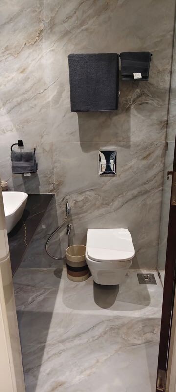 Bathroom in 4 BHK Apartment at Deep Shikhar CHS, Malad West – for Sale