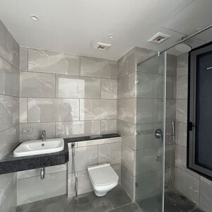 Bathroom in 4 BHK Apartment at Rustomjee Crown, Gokhale Road – for Rent