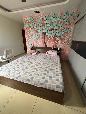 Bedroom in 2 BHK Apartment at Bhartiya City Nikoo Homes II, Thanisandra Main Road – for Rent