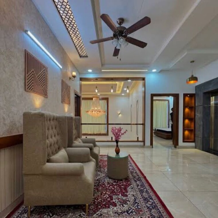 Living Room, omaxe-lake 6+ Bedroom 255 Sq.Ft. Villa In North Mullanpur Chandigarh 10047188