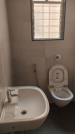 Bathroom in 3 BHK Builder Floor at Aditya Garden City, Warje – for Rent