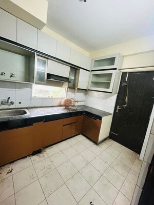 Kitchen in 3 BHK Apartment at Aiims Apartments, Sector 21d – for Rent