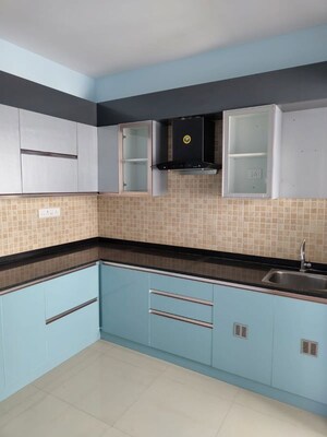 Kitchen in 3 BHK Apartment at Kolte Patil Raaga, Hennur Road – for Rent