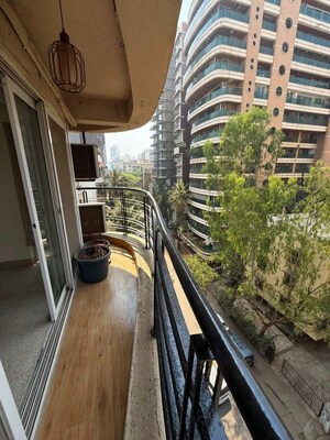 Balcony in 2 BHK Apartment at Bandra West – for Rent