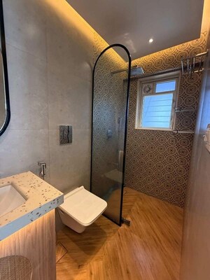 Bathroom in 2 BHK Apartment at Bandra West – for Rent