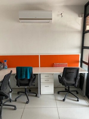 Team Area in  Office Space at Samriddhi Colonnade 2, Bodakdev – for Rent