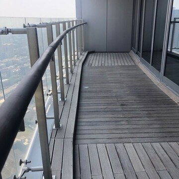 Balcony in 3 BHK Apartment at Lodha World One, Empire Mill – for Rent