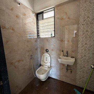 Bathroom in 1 BHK Apartment at Re Form Delta House, Nesco – for Rent