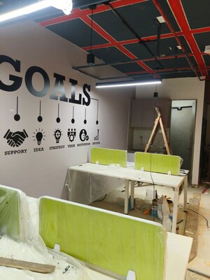 Team Area in  Office Space at Bhoomi 9 Business Bay, Malad West – for Rent