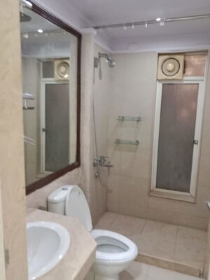 Bathroom in 3 BHK Apartment at Hiranandani Verona Co op Housing Society Ltd, Powai – for Rent