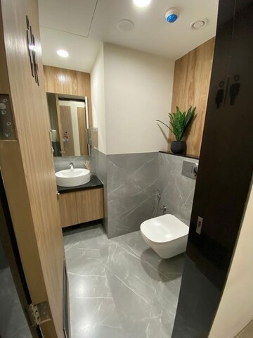 Bathroom in  Office Space at Kharadi – for Rent