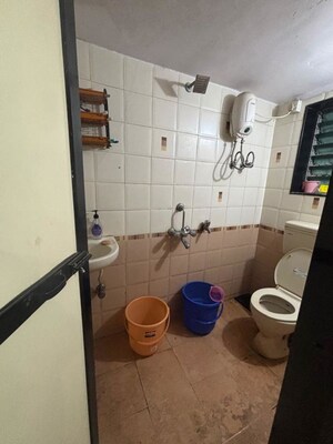 Bathroom in 2 BHK Apartment at Kakad Estate Worli, Worli – for Rent