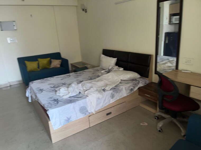 Bedroom, supertech-ecociti 1 RK 440 Sq.Ft. Apartment In Sector 137 Noida 10047928