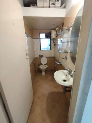 Bathroom in 3 BHK Apartment at Reminess Apartment, Bandra West – for Rent