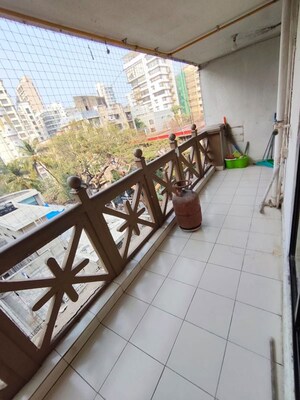 Balcony in 3 BHK Apartment at Reminess Apartment, Bandra West – for Rent