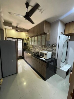 Kitchen in 2 BHK Apartment at Garden Grove, Borivali West – for Rent