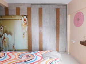 Bedroom in 3 BHK Apartment at Vijay Orovia, Ghodbunder Road – for Rent
