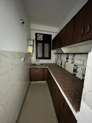 Kitchen in 2 BHK Builder Floor at Saket – for Rent