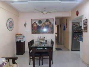 Living Room in 1 BHK Apartment at Raunak Bliss, Ghodbunder Road – for Rent