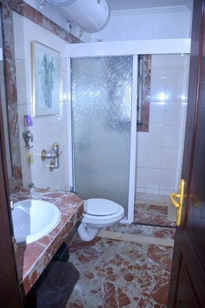 Bathroom in 3 BHK Apartment at Konark Classic, Bandra West – for Rent