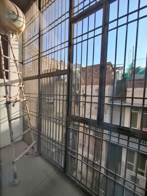 Balcony in 3 BHK Builder Floor at Greater Kailash I – for Rent