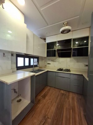 Kitchen in 3 BHK Builder Floor at Greater Kailash I – for Rent