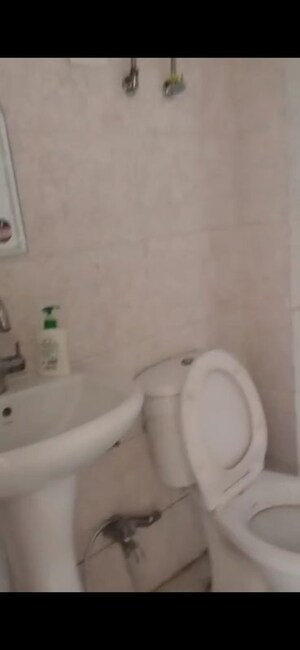 Bathroom in 2 BHK Apartment at Panchsheel Greens II, Sector 16 Greater Noida – for Rent