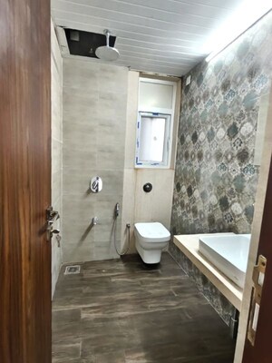 Bathroom in 3 BHK Apartment at Govinda CHS Goregaon, Goregaon West – for Rent