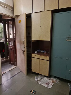 Kitchen in 1 RK Apartment at Adarsh Nagar Society, Worli – for Rent