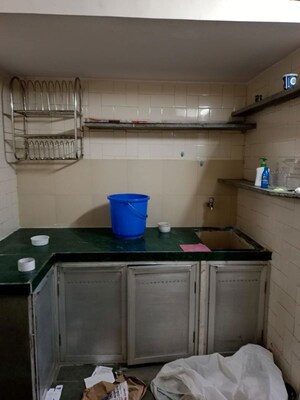 Kitchen in 1 RK Apartment at Adarsh Nagar Society, Worli – for Rent