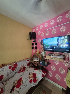Bedroom in 2 BHK Apartment at Spaghetti Complex, Kharghar – for Rent