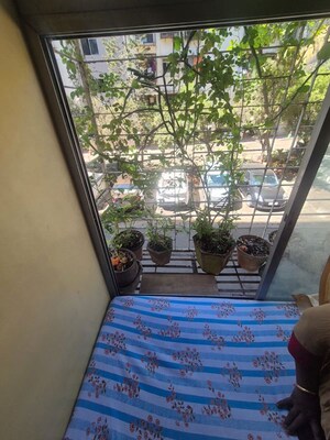 Balcony in 2 BHK Apartment at Spaghetti Complex, Kharghar – for Rent