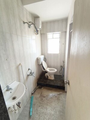 Bathroom in 1 BHK Apartment at Gera Shrishti, Wagholi – for Rent