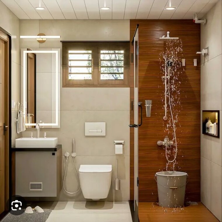 Bathroom, sector 73 2 Bedroom 1050 Sq.Ft. Builder Floor In Sector 73 Noida 10048446
