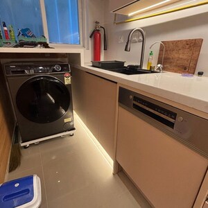 Kitchen in 2.5 BHK Apartment at Brigade El Dorado, Huvinayakanahalli – for Rent