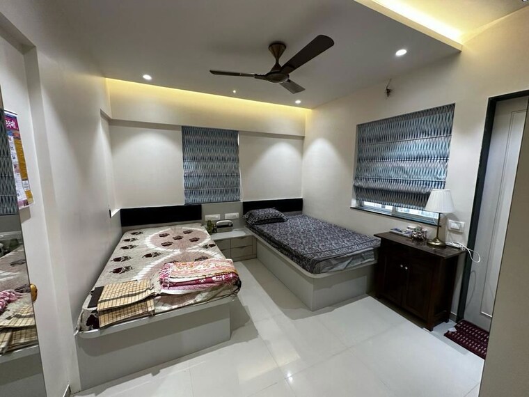 Bedroom, singad kondwa 3 Bedroom 1200 Sq.Ft. Apartment In Singad Kondwa Pune 10042220