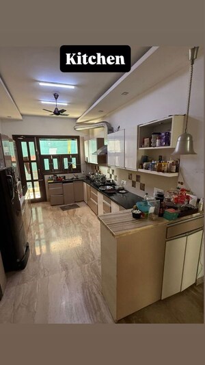 Kitchen in 6 BHK Independent House at Ansal Plaza Gurgaon, Palam Vihar – for Rent