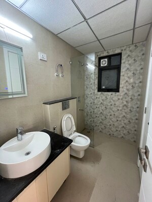 Bathroom in 3 BHK Builder Floor at Signature Global City 63A, Sector 63a – for Rent