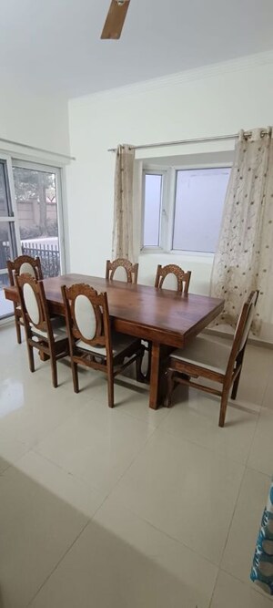 Dining area in 3 BHK Apartment at ATS Golf Meadows Prelude, Central Derabassi – for Rent