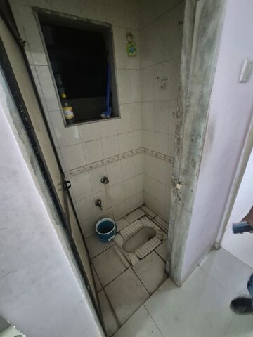 Bathroom in 1 BHK Apartment at Gami Satyam Palacio, Sector 2 Kharghar – for Rent