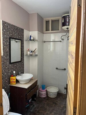 Bathroom in 2 BHK Apartment at SBP City Of Dreams Zirakpur, High Ground – for Rent