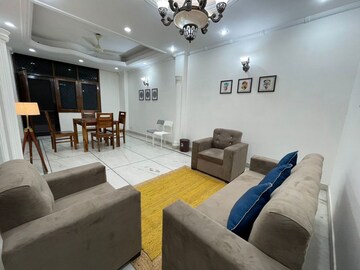 Living Room in 1 BHK Builder Floor at Nehru Enclave – for Rent