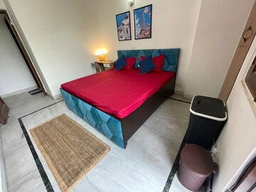 Bedroom in 1 BHK Builder Floor at Nehru Enclave – for Rent